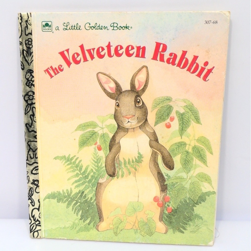 1992 Little Golden Book The Velveteen Rabbit VTG Childrens Hardcover Classic